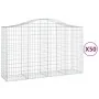 Cestas gaviones 50 uds forma de arco hierro 200x50x120/140 cm by , Pots and planters - Ref: Foro24-3145680, Price: 4,00 €, Di...