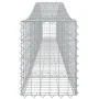 Cestas de gaviones 25 uds forma de arco hierro 400x30x40/60 cm by , Pots and planters - Ref: Foro24-3145798, Price: 2,00 €, D...
