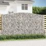 Cestas de gaviones 4 uds forma de arco hierro 400x30x220/240 cm by , Pots and planters - Ref: Foro24-3145906, Price: 1,00 €, ...