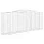 Cestas de gaviones 7 uds forma de arco hierro 400x50x160/180 cm von , Töpfe und Pflanzgefäße - Ref: Foro24-3146000, Preis: 1,...