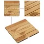 Baldosas de terraza 20 uds madera teca patrón vertical 30x30 cm by , Floors and carpets - Ref: Foro24-3152102, Price: 163,83 ...
