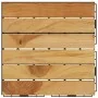 Baldosas de terraza 20 uds madera teca patrón vertical 30x30 cm by , Floors and carpets - Ref: Foro24-3152102, Price: 163,83 ...