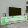 Mueble de TV con luces LED blanco 260x36,5x40 cm von , TV-Möbel - Ref: Foro24-3152818, Preis: 196,95 €, Rabatt: %