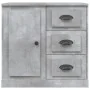 Aparadores 2 uds madera contrachapada gris hormigón by , Sideboards - Ref: Foro24-3185227, Price: 203,84 €, Discount: %