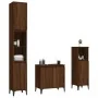 Set de muebles baño 3 pzas madera contrachapada roble marrón von , Badezimmermöbel - Ref: Foro24-3185596, Preis: 218,90 €, Ra...