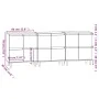 Aparadores 3 uds madera contrachapada marrón roble 60x35x70 cm by , Sideboards - Ref: Foro24-3185774, Price: 181,33 €, Discou...