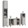 Set de muebles de baño 3 pzas madera contrachapada gris sonoma de , Muebles de baño - Ref: Foro24-3185627, Precio: 195,58 €, ...