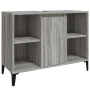 Set de muebles de baño 3 pzas madera contrachapada gris sonoma de , Muebles de baño - Ref: Foro24-3185627, Precio: 195,58 €, ...