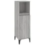 Set de muebles de baño 3 pzas madera contrachapada gris sonoma de , Muebles de baño - Ref: Foro24-3185627, Precio: 195,58 €, ...