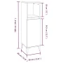 Set de muebles de baño 3 pzas madera contrachapada gris sonoma de , Muebles de baño - Ref: Foro24-3185627, Precio: 195,58 €, ...
