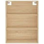 Aparador alto madera contrachapada color roble 69,5x34x180 cm von , Sideboards - Ref: Foro24-3189424, Preis: 149,91 €, Rabatt: %