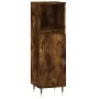 Set de muebles baño 3 pzas madera contrachapada roble ahumado von , Badezimmermöbel - Ref: Foro24-3190218, Preis: 188,52 €, R...