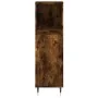 Set de muebles baño 3 pzas madera contrachapada roble ahumado von , Badezimmermöbel - Ref: Foro24-3190218, Preis: 188,52 €, R...