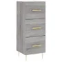 Aparador alto madera contrachapada gris Sonoma 34,5x34x180 cm de , Aparadores - Ref: Foro24-3199231, Precio: 115,54 €, Descue...