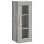 Aparador alto madera contrachapada gris Sonoma 34,5x34x180 cm de , Aparadores - Ref: Foro24-3199231, Precio: 115,54 €, Descue...