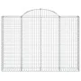 Cestas gaviones 18 uds forma de arco hierro 200x30x140/160 cm von , Töpfe und Pflanzgefäße - Ref: Foro24-3146166, Preis: 1,00...