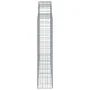 Cestas gaviones 18 uds forma de arco hierro 200x30x140/160 cm von , Töpfe und Pflanzgefäße - Ref: Foro24-3146166, Preis: 1,00...