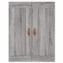 Aparador alto madera contrachapada gris sonoma 69,5x34x180 cm de , Aparadores - Ref: Foro24-3199535, Precio: 142,79 €, Descue...