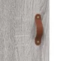 Aparador alto madera contrachapada gris sonoma 69,5x34x180 cm de , Aparadores - Ref: Foro24-3199535, Precio: 142,79 €, Descue...