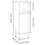 Set de muebles baño 3 pzas madera contrachapada roble marrón by , Bathroom furniture - Ref: Foro24-3185612, Price: 244,07 €, ...
