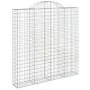 Cestas de gaviones 7 uds forma de arco hierro 200x30x200/220 cm by , Pots and planters - Ref: Foro24-3146220, Price: 845,91 €...