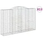Cestas de gaviones 13 uds forma de arco hierro 300x50x180/200cm by , Pots and planters - Ref: Foro24-3146784, Price: 2,00 €, ...