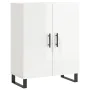 Aparador alto madera contrachapada blanco brillo 69,5x34x180 cm von , Sideboards - Ref: Foro24-3198235, Preis: 186,19 €, Raba...