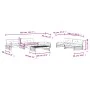 Juego de muebles de jardín 6 pzas y cojines madera maciza negro von , Gartensets - Ref: Foro24-3186155, Preis: 1,00 €, Rabatt: %