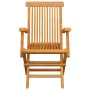 Sillas de jardín 6 uds madera maciza de teca con cojines verdes von , Gartenstühle - Ref: Foro24-3062546, Preis: 445,56 €, Ra...