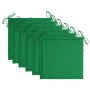 Sillas de jardín 6 uds madera maciza de teca con cojines verdes von , Gartenstühle - Ref: Foro24-3062546, Preis: 445,56 €, Ra...
