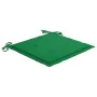 Sillas de jardín 6 uds madera maciza de teca con cojines verdes von , Gartenstühle - Ref: Foro24-3062546, Preis: 445,56 €, Ra...