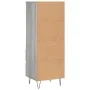 Aparador alto madera contrachapada gris Sonoma 40x36x110 cm de , Aparadores - Ref: Foro24-831514, Precio: 68,49 €, Descuento: %
