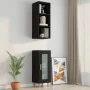 Armario de pared madera de ingeniería negro 34,5x32,5x90 cm de , Estantes y estanterías - Ref: Foro24-812484, Precio: 48,78 €...