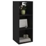 Armario de pared madera de ingeniería negro 34,5x32,5x90 cm de , Estantes y estanterías - Ref: Foro24-812484, Precio: 48,78 €...