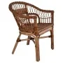 Silla de jardín de ratán natural marrón de , Sillas de jardín - Ref: Foro24-246809, Precio: 250,11 €, Descuento: %