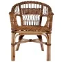Silla de jardín de ratán natural marrón de , Sillas de jardín - Ref: Foro24-246809, Precio: 250,11 €, Descuento: %