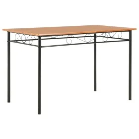 Mesa de comedor de MDF marrón 120x70x75 cm by , Kitchen and dining tables - Ref: Foro24-281402, Price: 118,41 €, Discount: %