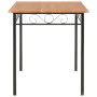 Mesa de comedor de MDF marrón 120x70x75 cm von , Küchen- und Esstische - Ref: Foro24-281402, Preis: 118,41 €, Rabatt: %