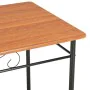 Mesa de comedor de MDF marrón 120x70x75 cm von , Küchen- und Esstische - Ref: Foro24-281402, Preis: 118,41 €, Rabatt: %