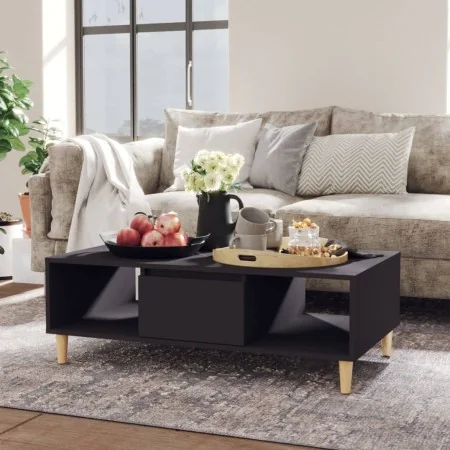 Mesa de centro de madera contrachapada gris 103,5x60x35cm de , Mesas de centro - Ref: Foro24-806015, Precio: 76,18 €, Descuen...