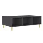 Mesa de centro de madera contrachapada gris 103,5x60x35cm de , Mesas de centro - Ref: Foro24-806015, Precio: 76,18 €, Descuen...