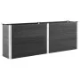 Arriate de WPC gris 250x100x91 cm de , Maceteros y jardineras - Ref: Foro24-49060, Precio: 616,01 €, Descuento: %