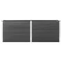 Arriate de WPC gris 250x100x91 cm de , Maceteros y jardineras - Ref: Foro24-49060, Precio: 616,01 €, Descuento: %