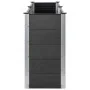 Arriate de WPC gris 250x100x91 cm de , Maceteros y jardineras - Ref: Foro24-49060, Precio: 616,01 €, Descuento: %