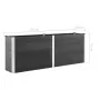 Arriate de WPC gris 250x100x91 cm de , Maceteros y jardineras - Ref: Foro24-49060, Precio: 616,01 €, Descuento: %