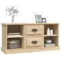 Mueble para TV madera contrachapada roble Sonoma 99,5x35,5x48cm de , Muebles TV - Ref: Foro24-816275, Precio: 80,67 €, Descue...