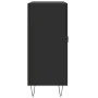 Aparador de madera de ingeniería negro 90x34x80 cm de , Aparadores - Ref: Foro24-828101, Precio: 88,32 €, Descuento: %
