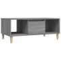 Mesa de centro madera contrachapada gris Sonoma 90x50x36,5 cm by , Coffee table - Ref: Foro24-821066, Price: 71,85 €, Discoun...