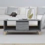 Mesa de centro madera contrachapada gris Sonoma 90x50x36,5 cm by , Coffee table - Ref: Foro24-821066, Price: 71,85 €, Discoun...