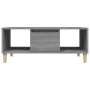 Mesa de centro madera contrachapada gris Sonoma 90x50x36,5 cm by , Coffee table - Ref: Foro24-821066, Price: 71,85 €, Discoun...
